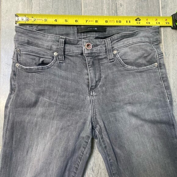Joes The Icon Skinny Mid Rise Denim Jeans Gray Ashlie Size 25 - Picture 8 of 14